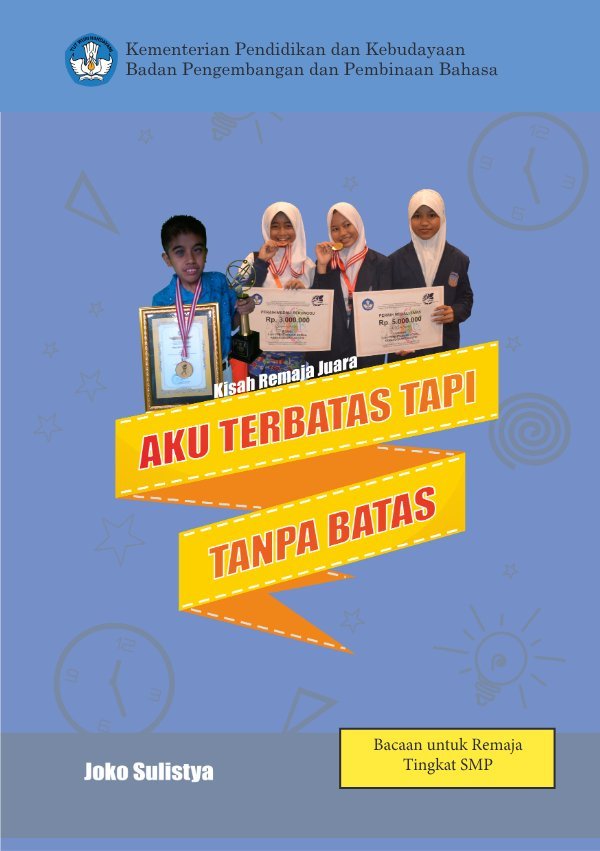 Sampul Aku terbatas tapi tanpa batas