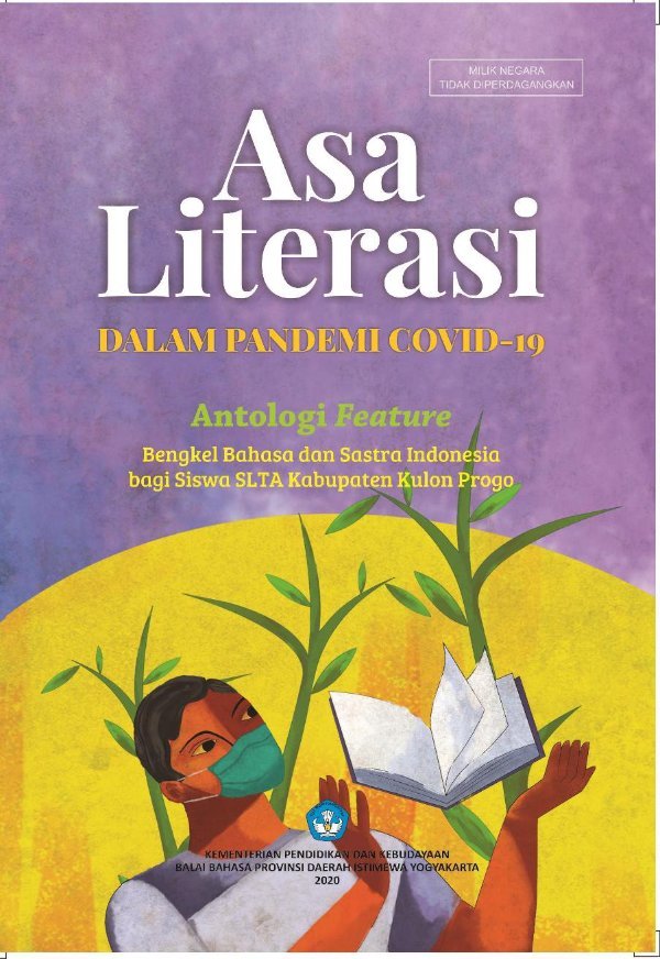 Sampul Asa literasi dalam pandemi covid-19