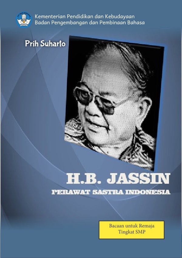 Sampul H.B. Jassin perawat sastra Indonesia
