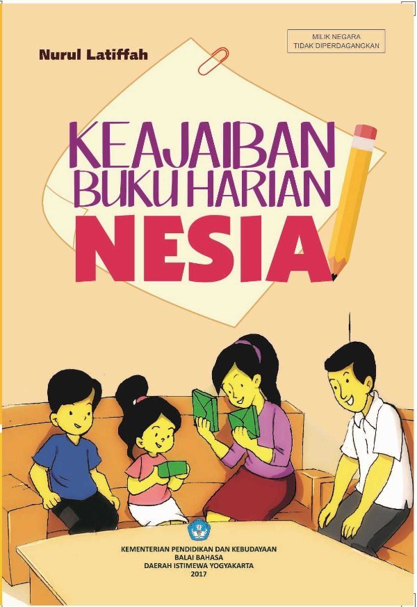 Sampul Keajaiban buku harian Nesia