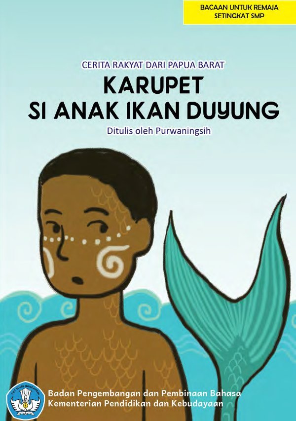 Sampul Karupet si anak ikan duyung