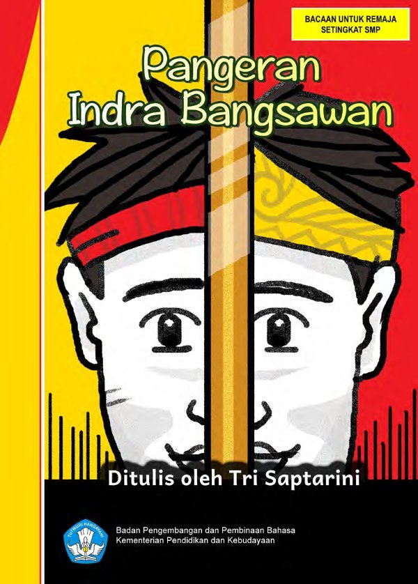 Sampul Pangeran Indra Bangsawan