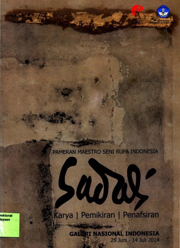 Sampul Pameran maestro seni rupa Indonesia
