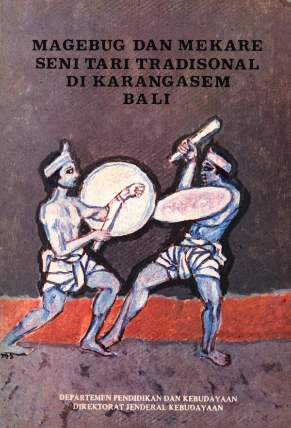 Sampul Magebug dan mekare seni tari tradisional di Karang Asem Bali