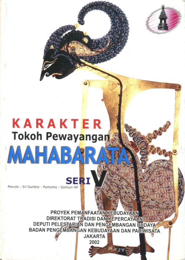 Sampul Karakter Tokoh Pewayangan Mahabarata (Seri V)