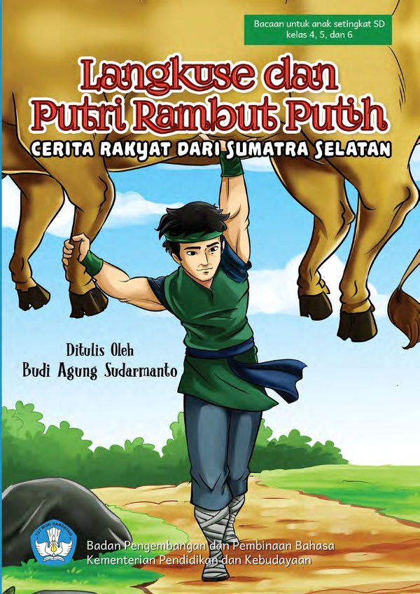 Sampul Langkuse dan putri rambut putih