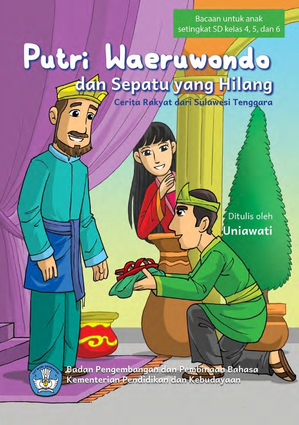 Sampul Putri Waeruwondo dan sepatu yang hilang