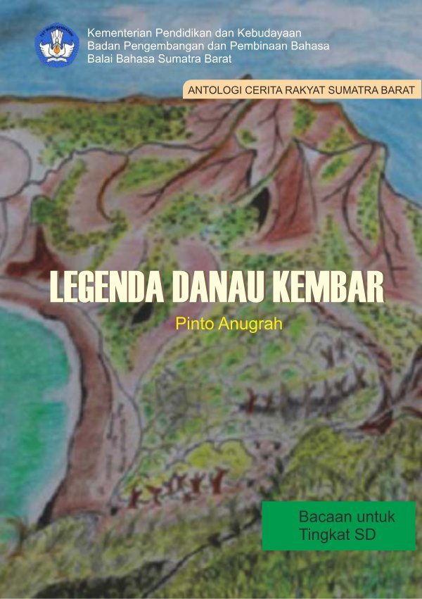 Sampul Legenda danau kembar