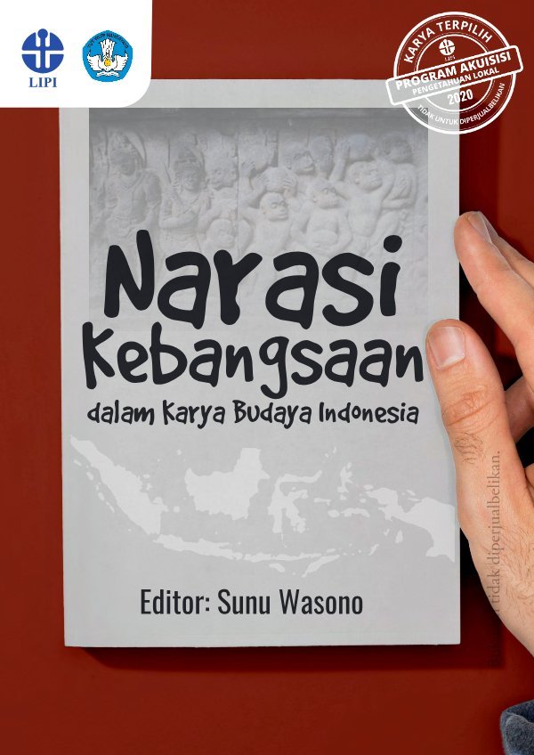 Sampul Narasi kebangsaan dalam karya budaya Indonesia