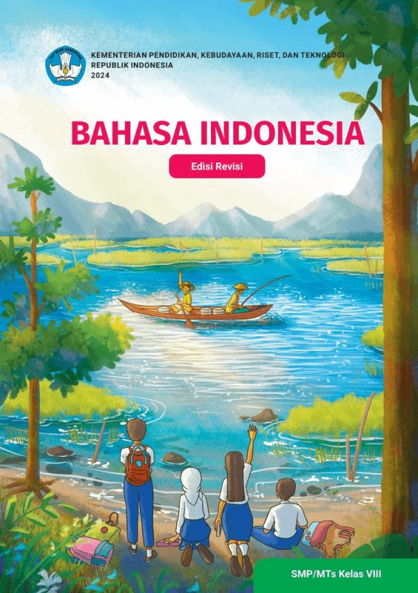 Sampul Bahasa Indonesia untuk SMP/MTs Kelas VIII (Edisi Revisi)