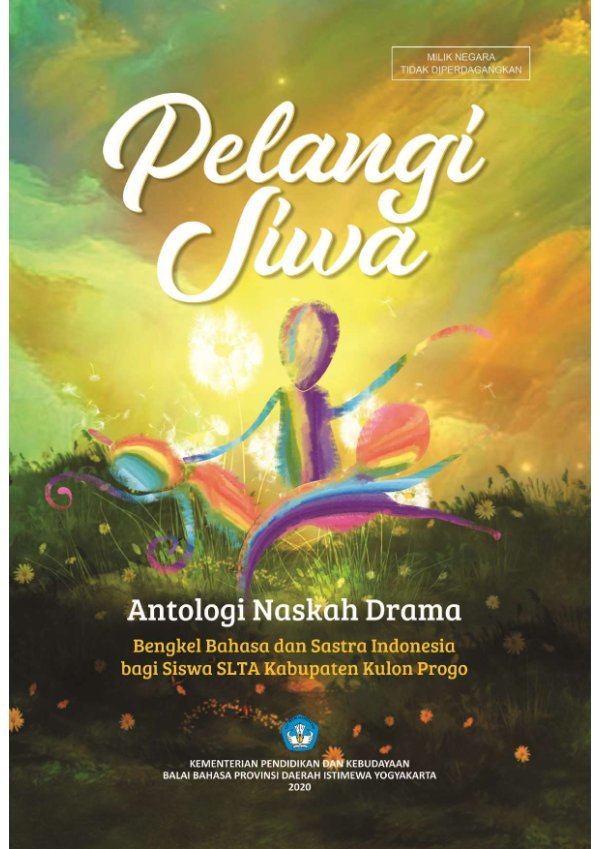 Sampul Pelangi jiwa
