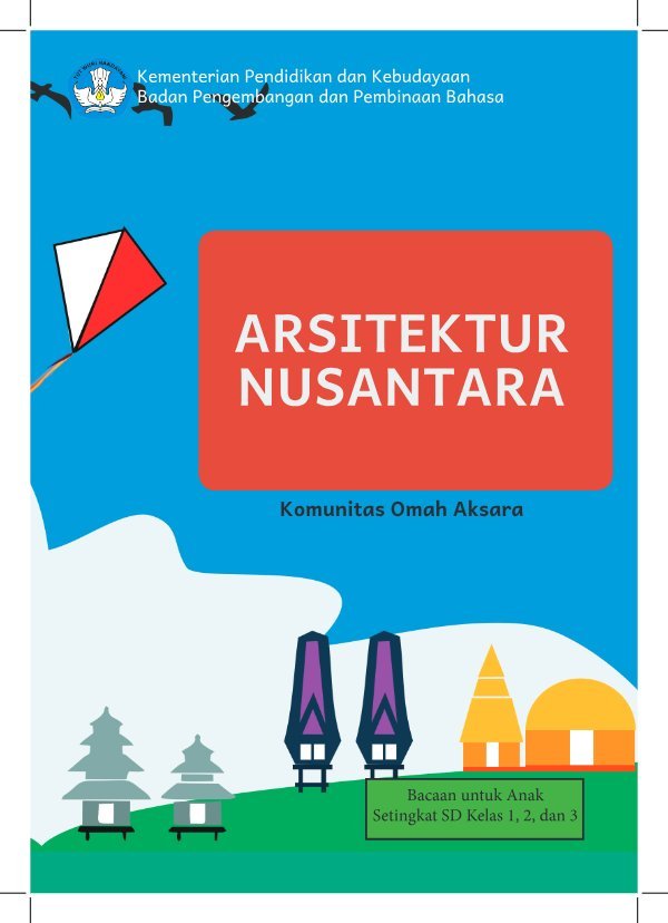 Sampul Arsitektur nusantara
