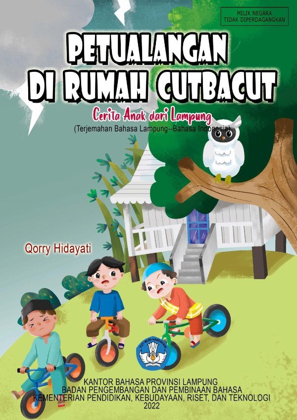 Sampul Petualangan di rumah Cutbacut