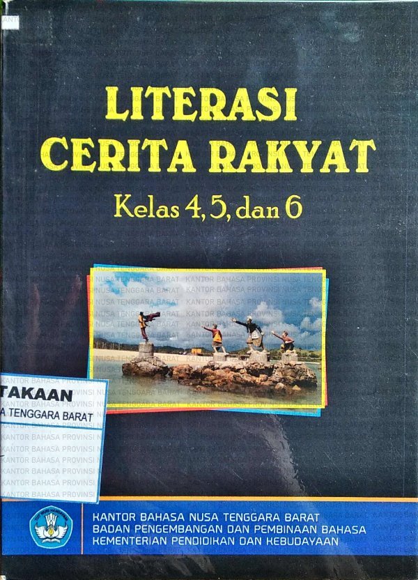 Sampul Literasi cerita rakyat Kelas 4, 5, dan 6