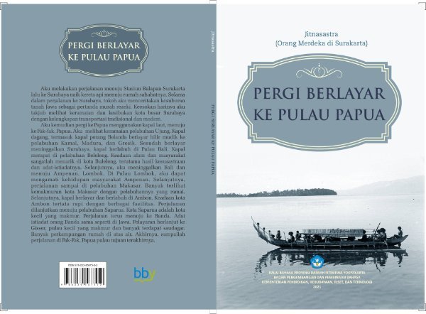 Sampul Pergi berlayar ke pulau Papua