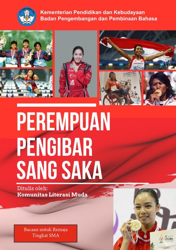 Sampul Perempuan pengibar sang saka