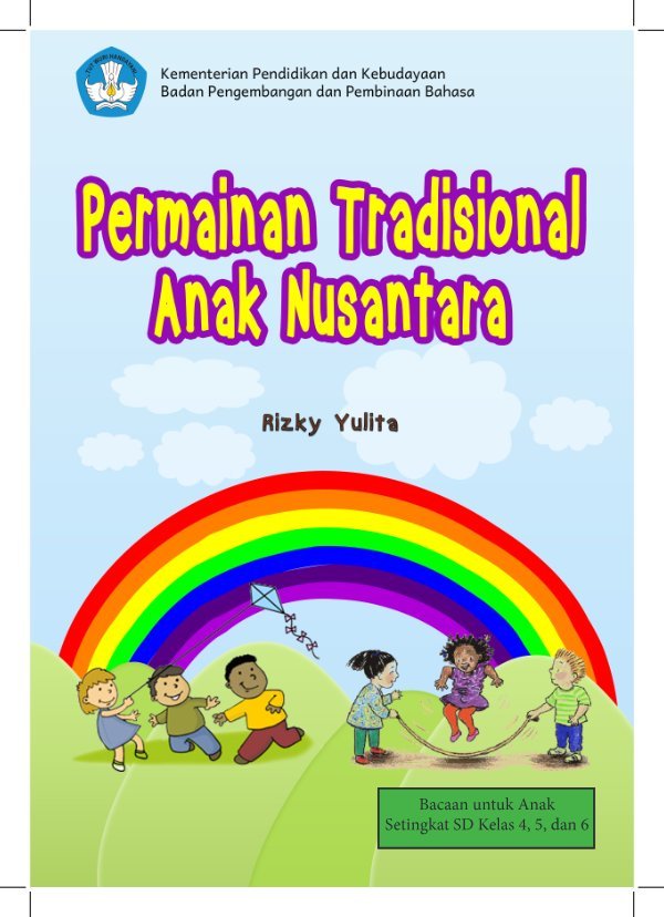 Sampul Permainan tradisional anak Nusantara