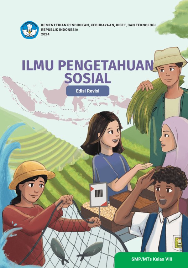 Sampul Ilmu Pengetahuan Sosial untuk SMP/MTs Kelas VIII (Edisi Revisi)