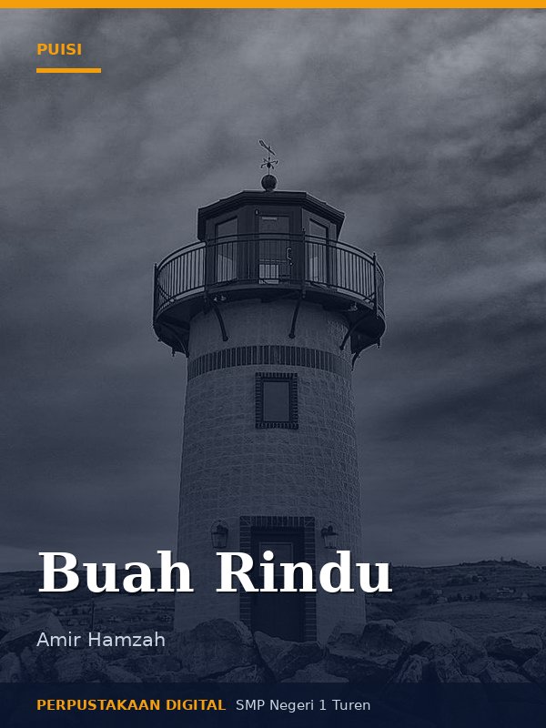 Sampul Buah Rindu