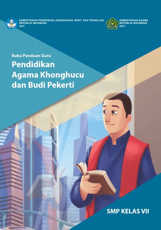 Sampul Buku Panduan Guru Pendidikan Agama Konghucu dan Budi Pekerti untuk SMP Kelas VII