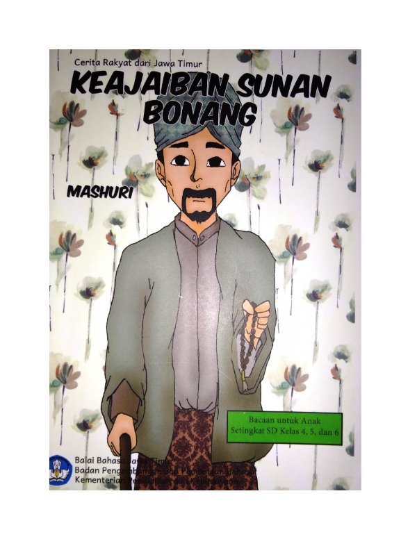 Sampul Keajaiban Sunan Bonang