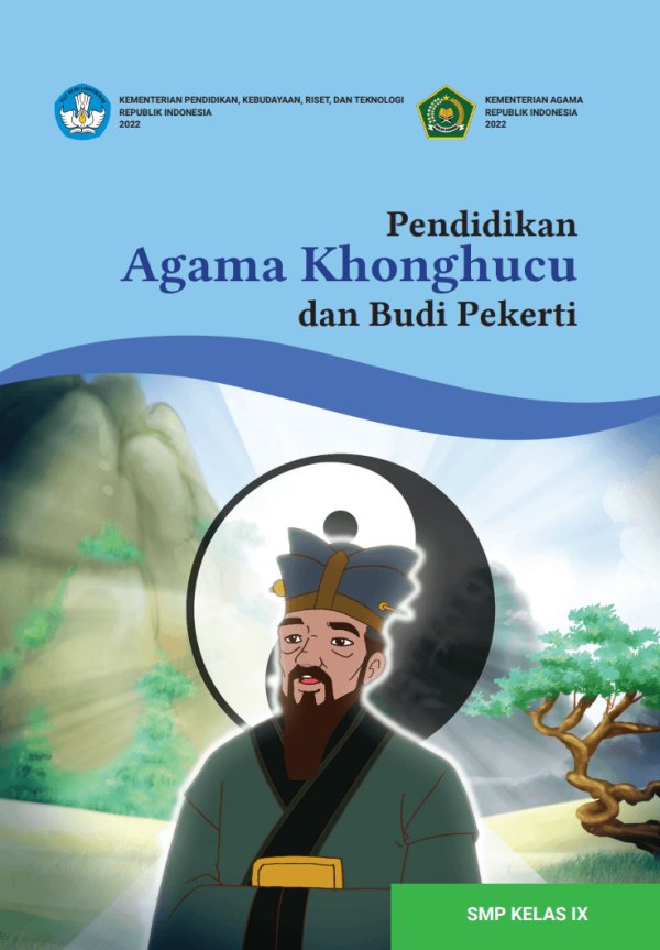 Sampul Pendidikan Agama Khonghucu dan Budi Pekerti untuk SMP Kelas IX