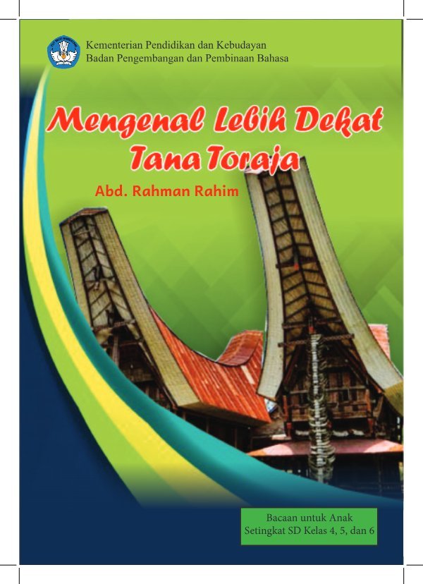 Sampul Mengenal lebih dekat tanah Toraja