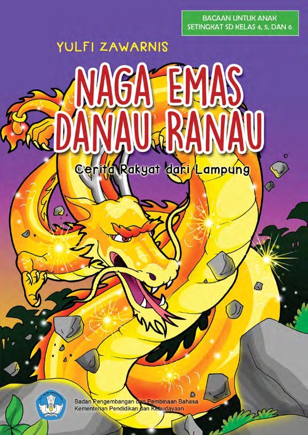 Sampul Naga emas Danau Ranau