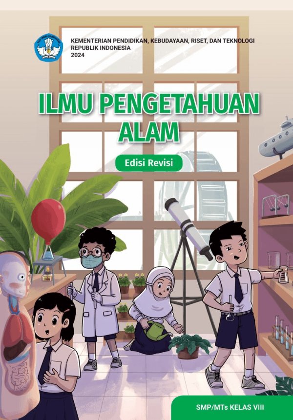 Sampul Ilmu Pengetahuan Alam untuk SMP/MTs Kelas VIII (Edisi Revisi)