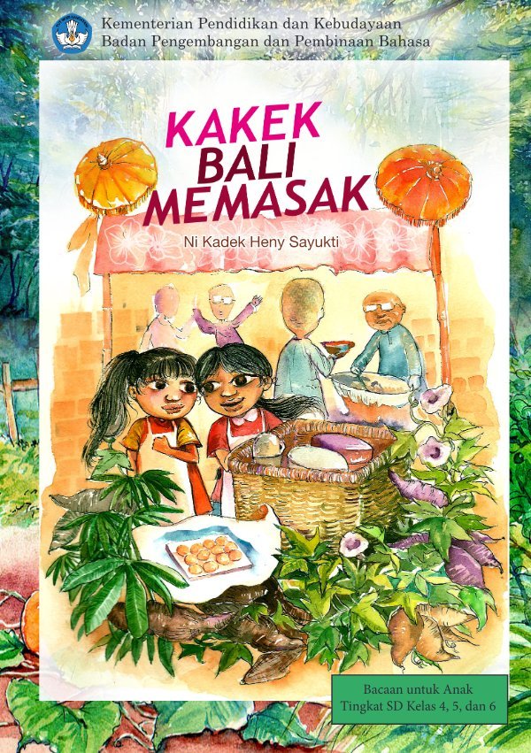 Sampul Kakek Bali memasak