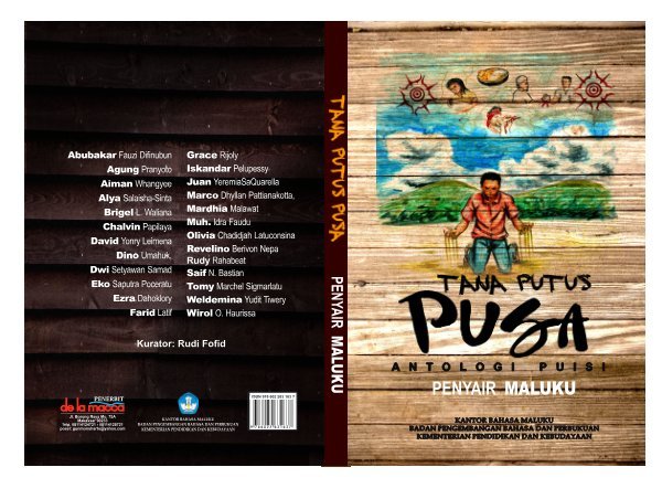Sampul Antologi puisi penyair Maluku