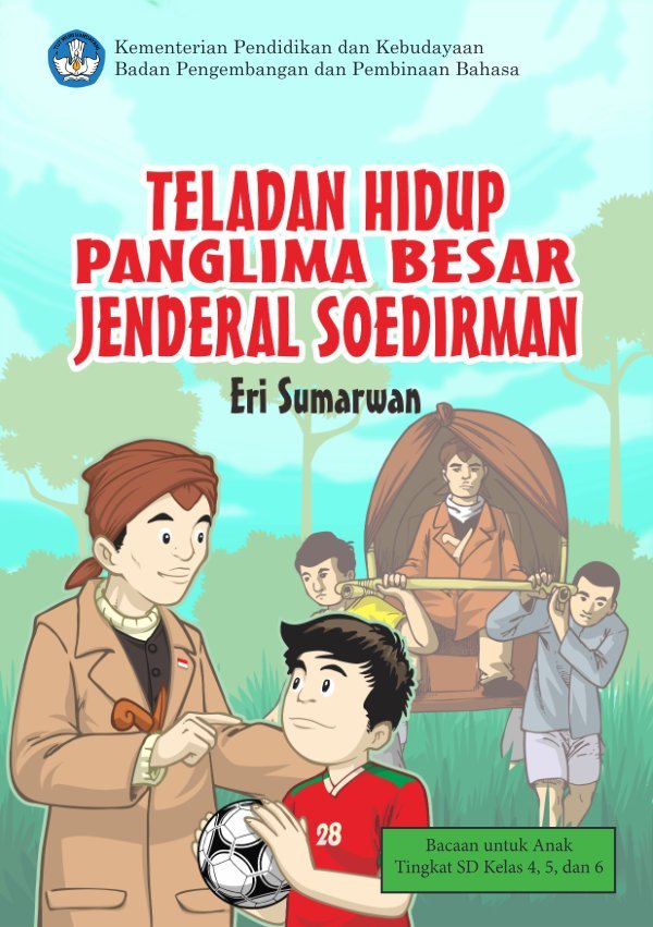 Sampul Teladan hidup panglima besar Jenderal Soedirman