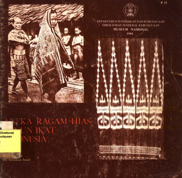 Sampul Aneka ragam hias tenun ikat Indonesia