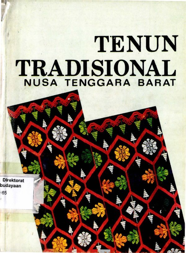 Sampul Tenun tradisional Nusa Tenggara Barat