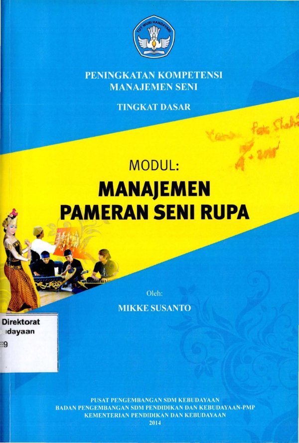 Sampul Modul: manajemen pameran seni rupa