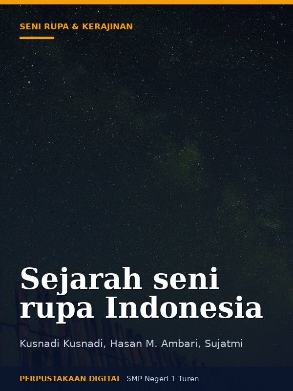 Sampul Sejarah seni rupa Indonesia