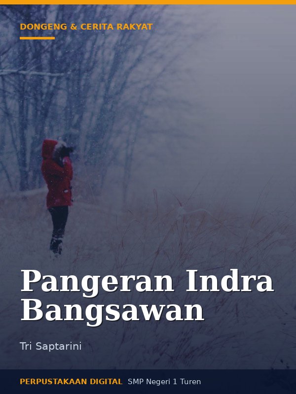 Sampul Pangeran Indra Bangsawan