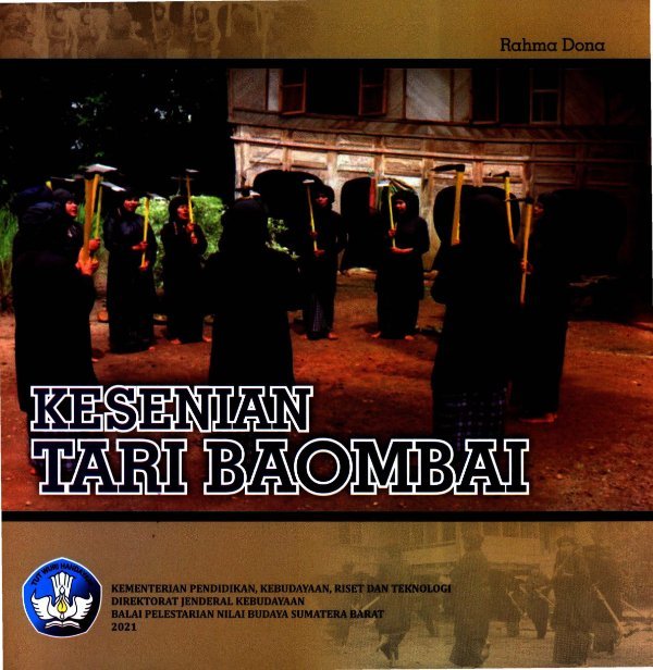 Sampul Kesenian tari Baombai