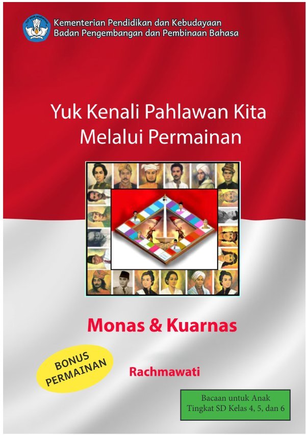 Sampul Yuk kenali pahlawan kita melalui permainan
