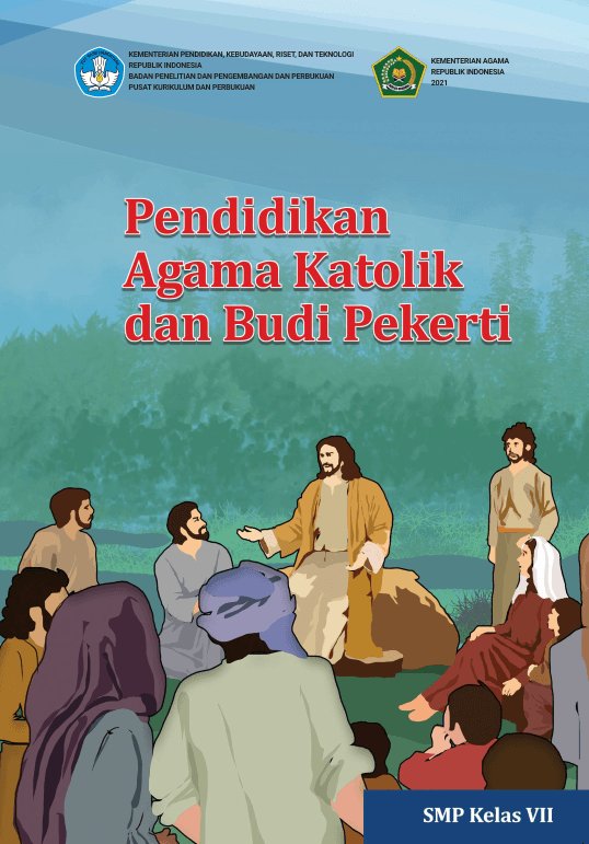 Sampul Pendidikan Agama Katolik dan Budi Pekerti untuk SMP Kelas VII