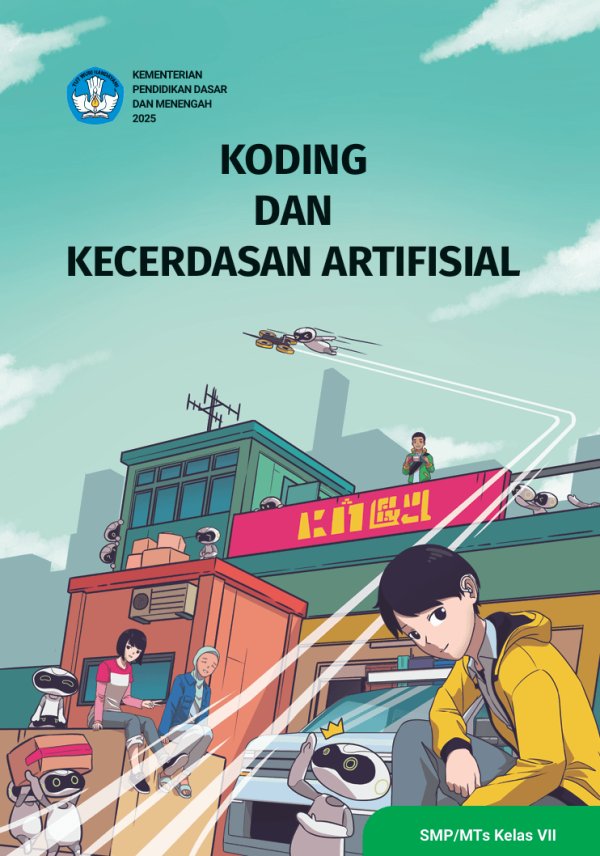 Sampul Koding dan Kecerdasan Artifisial untuk SMP/MTs Kelas VII