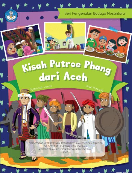 Sampul Kisah Putroe Phang dari Aceh