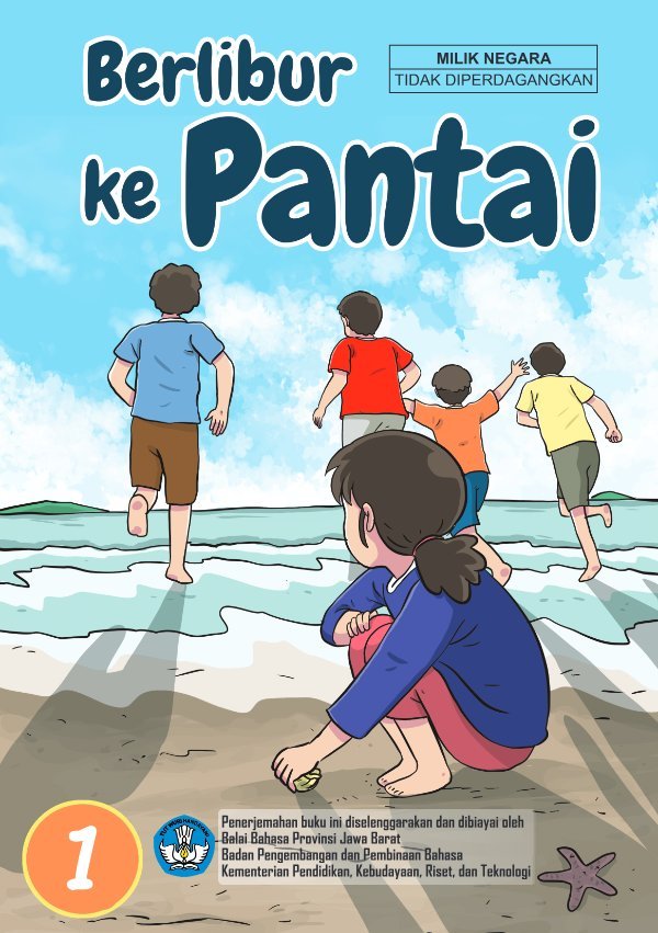 Sampul Berlibur ke pantai