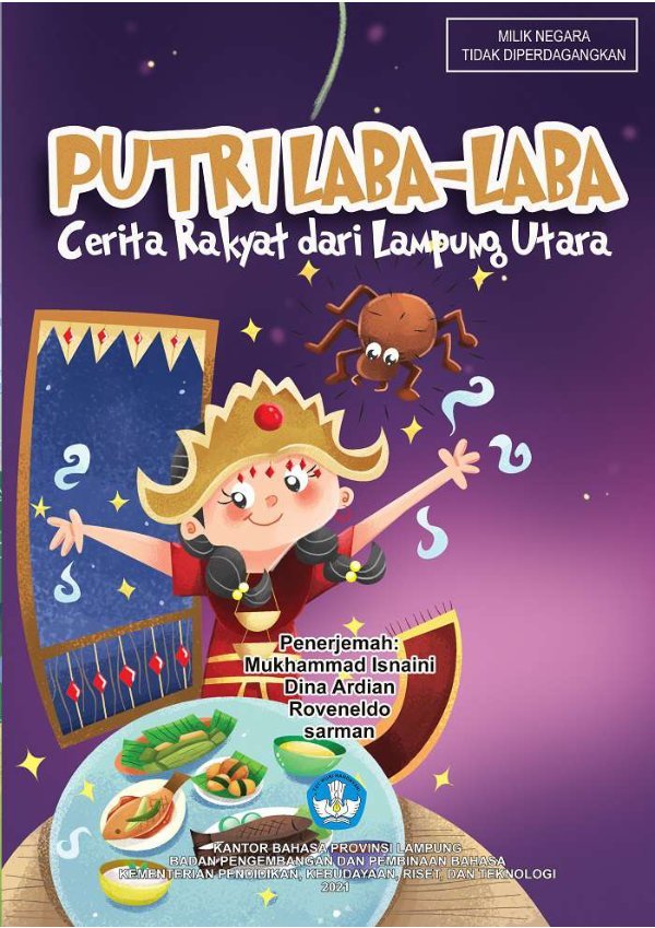Sampul Putri laba-laba