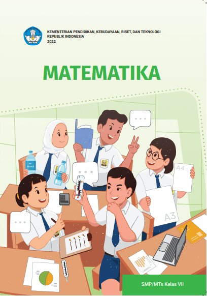 Sampul Matematika untuk SMP/MTs Kelas VII