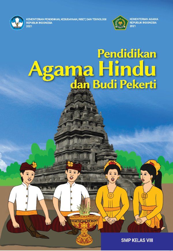 Sampul Pendidikan Agama Hindu dan Budi Pekerti untuk SMP Kelas VIII