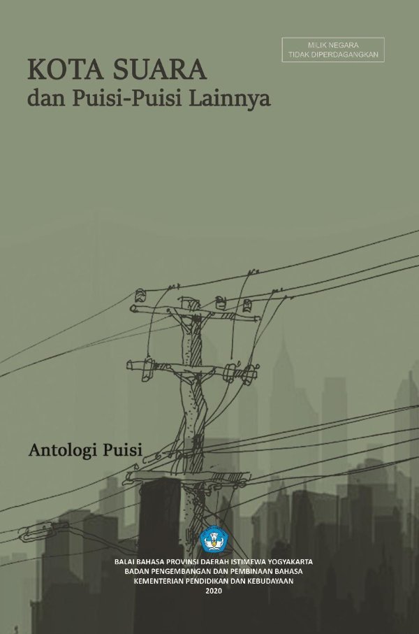 Sampul Kota suara dan puisi-puisi lainnya