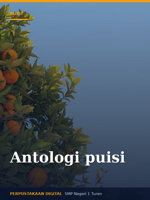 Sampul Antologi puisi