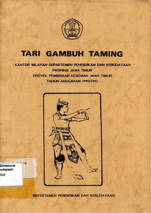 Sampul Tari Gambuh Taming