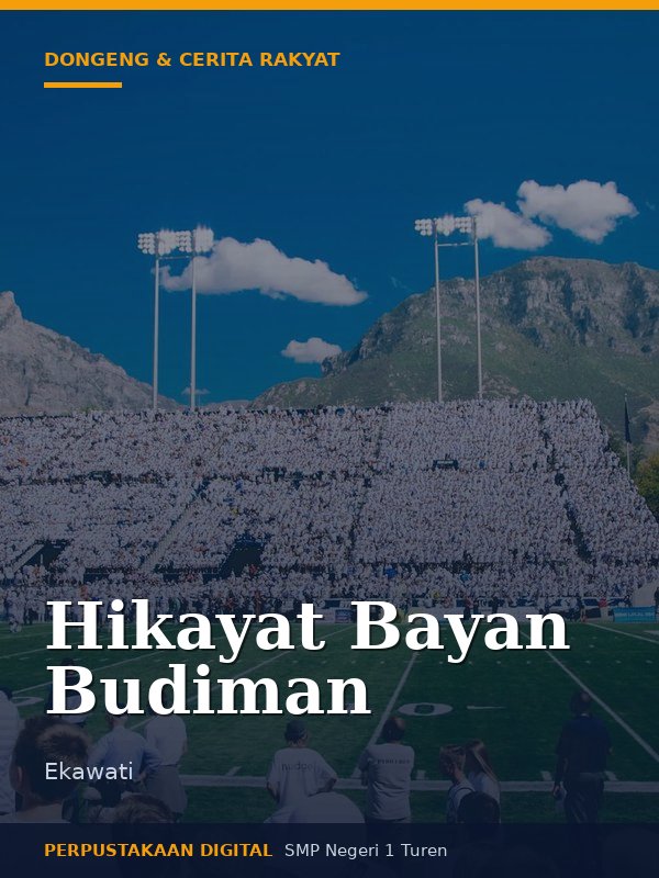 Sampul Hikayat Bayan Budiman